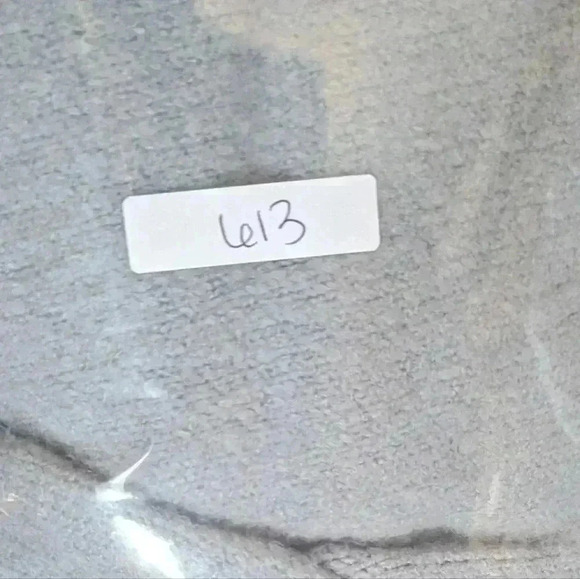 Racheal Women's Size Small Gray Pocket Oversized Sweater Shirt Or Dress - Picture 13 of 13